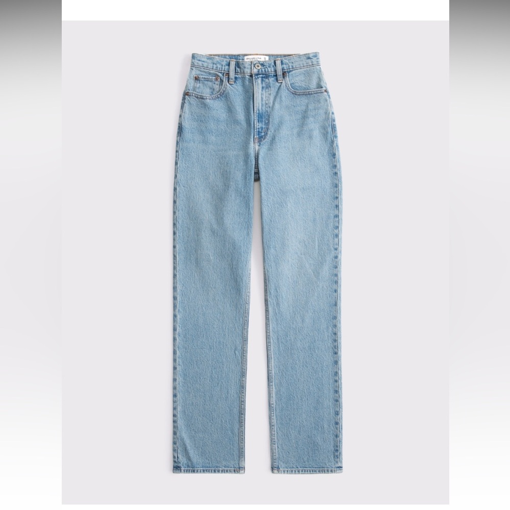 Abercrombie & Fitch Ultra High Rise 90s Straight Jean